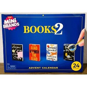 ZURU Mini Brands Books 2 Advent Calendar 2026 – 24 Mini Books & Accessories NEW